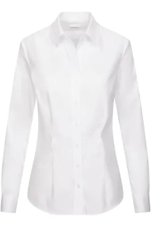 Seidensticker Damska bluzka koszulowa slim fit, , 42