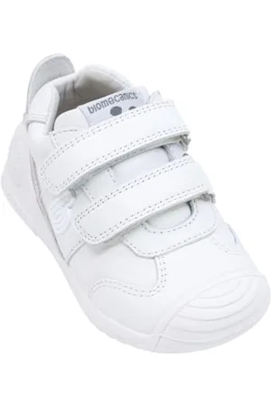 Biomecanics Skórzane trampki 221001 białe, , 24 EU
