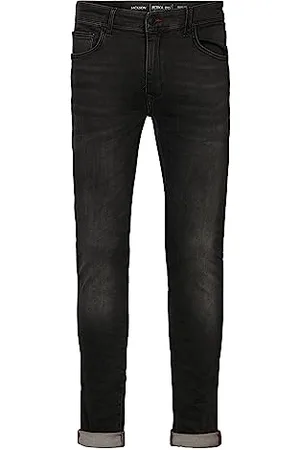 Petrol Industries Industries Męskie - Slim Fit Jeans Jackson - Jeansy męskie - czarne - W31L30, , 31W / 30L