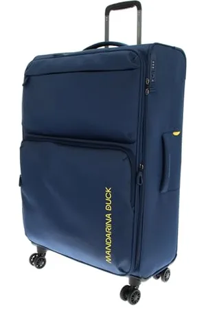 Mandarina Duck Zephyr Wózek duży, EXP, sukienka, niebieska, 78 x 47 x 27,5 cm, wózek Grande espandibile w Tessuto morbido ad effetto 3D, , 78 x 47 x 27,5 cm, Wózek grande espandibile