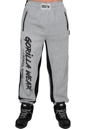 Gorilla Wear Augustine Old School Pants - zielone - odzież do kulturystyki i fitnessu męska