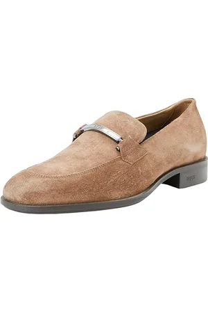 HUGO BOSS Męskie buty Colby sdhw Loafer, średni beżowe 260, 40,5 EU, , 40.5 EU