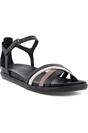 Ecco Kobiety Simpil Sandal Płaskie Sandały, Wielokolorowy, 36 EU