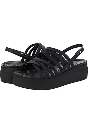 Crocs Sandały damskie Brooklyn Strappy Low Wedge, , 39/40 EU