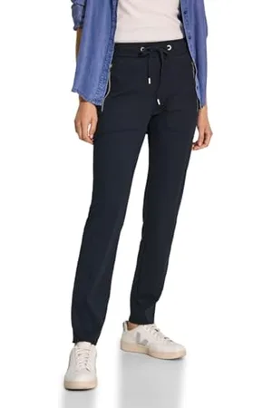 CECIL Damskie spodnie B378095 Casual Fit, uniwersalne niebieskie, XLW/30L, , XL