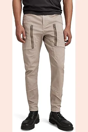 G-Star RAW męskie spodnie cargo z kieszenią na zamek błyskawiczny 3D, , 35W / 34L