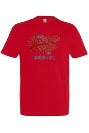 American College Koszulki z krótkim rękawem Mężczyźni Kobiety Mieszane, , XL