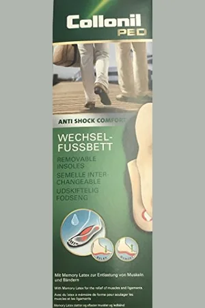 Collonil Anti Shock Comfort rozm. 42 rozmiary męskie wkładki, wielokolorowe (neutralne), 42 EU