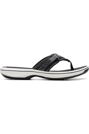 Clarks Damskie japonki Brinkley Sea, czarny - - 39.5 EU
