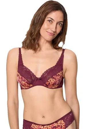 Playtex Damski biustonosz z fiszbinami z mikrofibry x1, , 80D