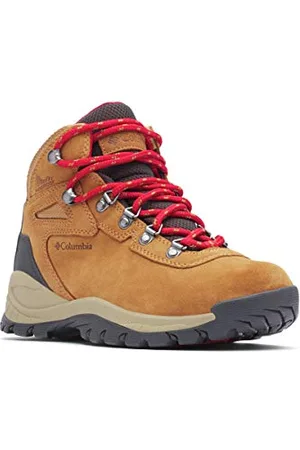 Columbia NEWTON RIDGE PLUS WATERPROOF AMPED Buty trekkingowe i turystyczne Mid Rise Kobiety,Elk, Mountain Red,42 EU