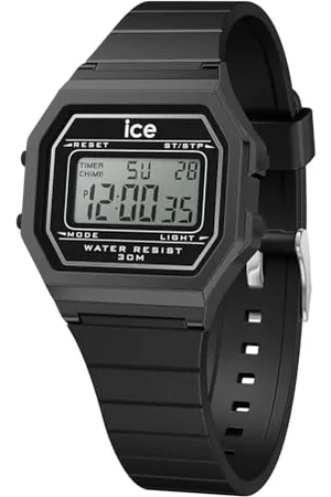 Ice-Watch ICE digit retro Black - Damski zegarek z silikonowym paskiem - 022900 (Mały)