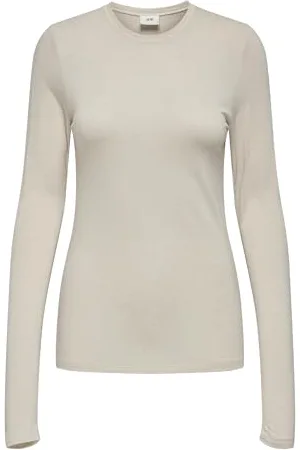 JDY Longsleeve Shirt Thin Basic Sweater Round Neck Top SUMA, Colours: , Size:M