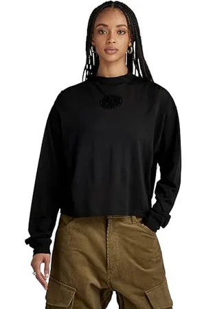 G-Star RAW Damska koszulka Mock Gr. Loose T Ls Wmn, , XL