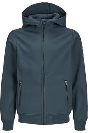 JACK&JONES JUNIOR JJEBASIC Hood NOOS MNI kurtka softshellowa, Magical Forest, 98, , 98