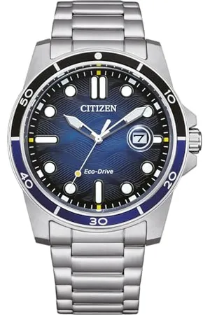 Citizen Męski analogowy zegarek kwarcowy z bransoletką ze stali szlachetnej AW1810-85L, , bransoletka
