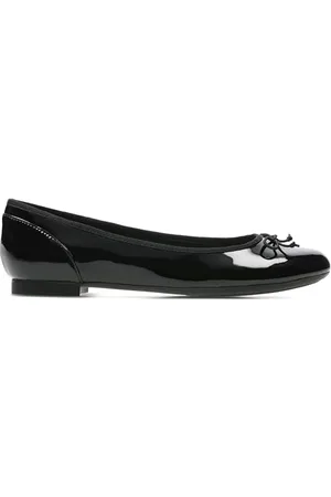 Clarks Couture Bloom baleriny damskie zamknięte, czarny - - 35.5 EU