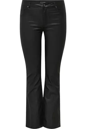 ONLY CARBLUSH MID Flared Coated PNT NOOS, , 48W / 32L