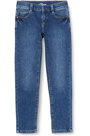 QS by s.Oliver Junior chłopięce spodnie dżinsowe, skinny Seattle Blue 170, , 170
