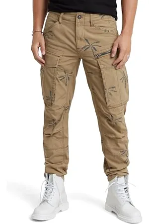G-Star RAW Rovic Zip 3d Regular Tapered spodnie Spodnie Mężczyźni, Wielokolorowe (Safari Banana Tree D02190-d386-g629), 31W / 30L