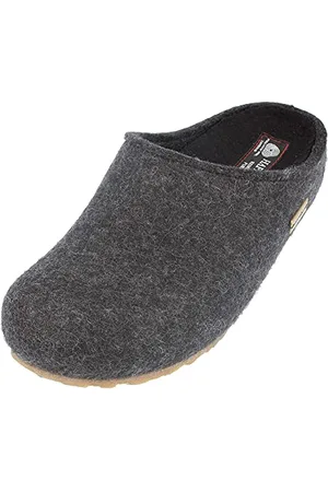 Haflinger Grizzly Michl pantofle uniseks, szary - Grau Graphit 377-43 EU