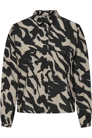 ONLY Onlnova Life Elite L/S Maya Shirt AOP, , S