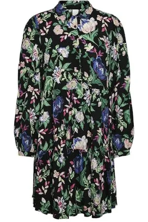 Y.A.S YASALIRA LS SHIRT DRESS S. NOOS, , XL