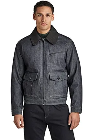G-Star RAW Męska kurtka P3, niebieska (raw Denim B988-001), XXL