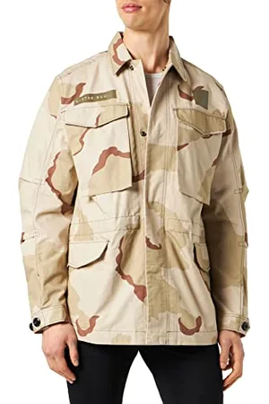 G-Star RAW Męska kurtka Core Field Jacket, wielokolorowa (dk Brick Desert camo D326-D935), XS, , XS