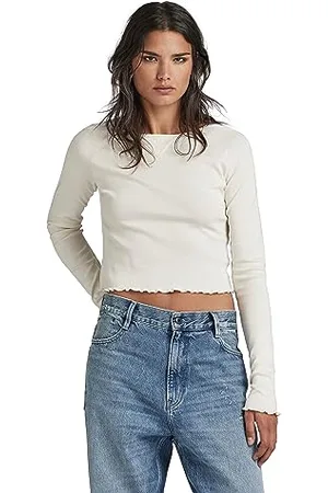 G-Star RAW Cropped Baby sis Raglan r t ls, , XXS