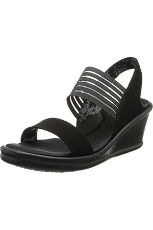 Skechers Dziewczęce sandały na koturnie Rumblers, , 36 EU