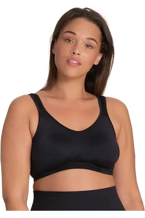Dorina Damski biustonosz sportowy, FLEX D1901A, czarno-biały, , 95D