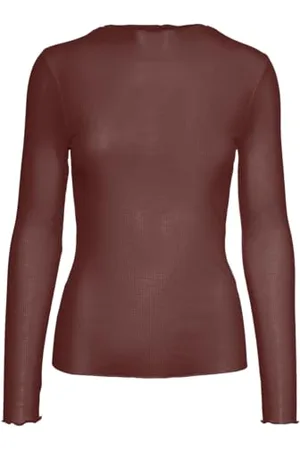 VERO MODA Vmines Ls O-Neck sweter damski z długim rękawem, , XS