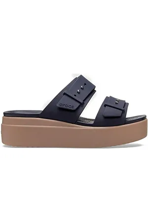 Crocs Klamra Brooklyn Low Wedge Chodak Kobiety , , 34/35 EU