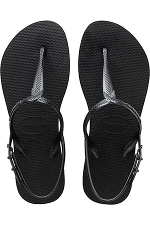 Havaianas Dames Twist, Zwart, 3/4