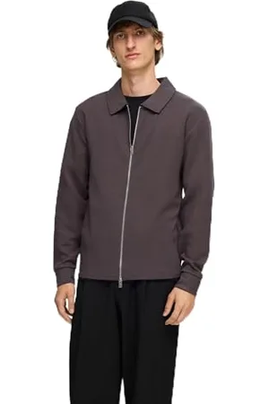 SELECTED SELETED HOMME SLHEMANUEL Soft Full Zip Sweat NOOS, , S