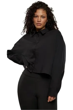 Urban classics Damski Cropped Oversized Bluzka damska, , 3XL