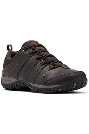 Columbia Woodburn 2 Waterproof, Wodoodporny, Buty Trekkingowe Męskie, Brązowy, Cordovan x Cinnamon, 40 EU