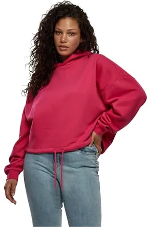 Urban classics Damska bluza z kapturem damska Cropped Oversized Hoodie XL, , XL