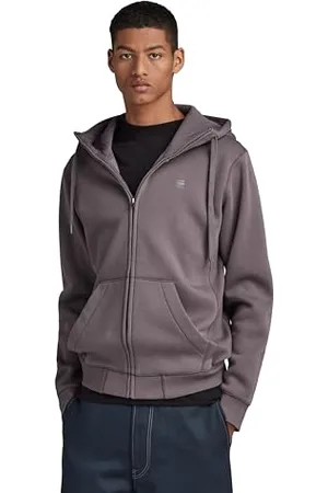 G-Star RAW Męska bluza z kapturem Premium Core Zip, , S