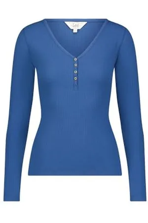 Lee Ls Henley T-shirt damski, , S