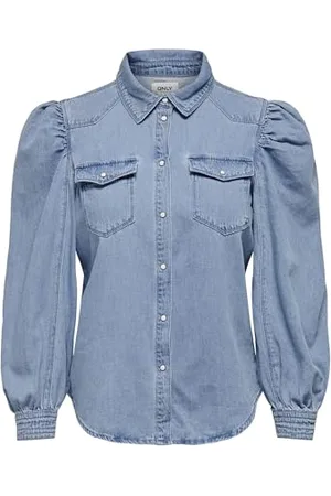ONLY Mallory Ls Denim Shirt, , S