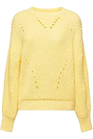 ESPRIT Edc by Sweter z wzorem warkocza, , XS