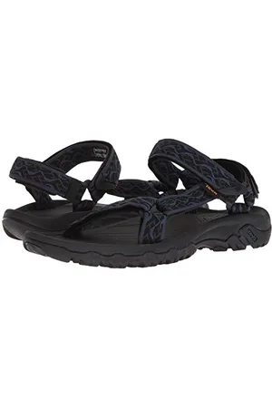 Teva Męskie sandały sportowe Hurricane 4, czarne, rozmiar 42, niebieski - - 44.5 eu