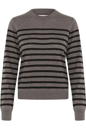 Part Two JaylynPW damski sweter relaksowany z długim rękawem, , M
