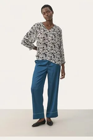 Part Two ElsiaPW Female Relaxed fit 3/4 Sleeve Bluzka, , 40