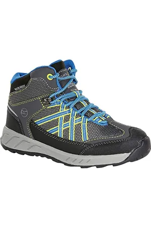Regatta Unisex dziecięce buty trekkingowe Samaris Mid Jnr, szary - - 34 EU