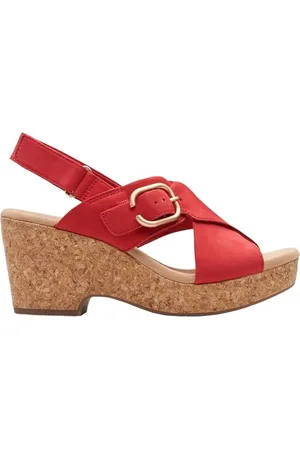 Clarks Damskie sandały Giselle Dove, , 39 EU, , 40 EU