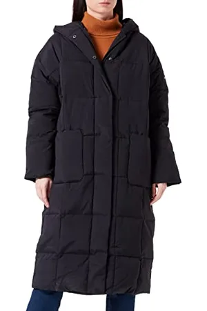 Mexx Damska kurtka z kapturem oversize, ocieplana parka, , XS-S