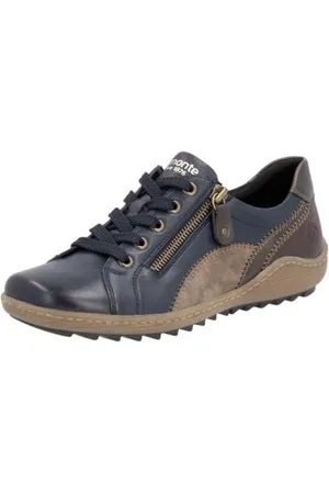 Remonte Damskie sznurówki R1439, niebieskie, rozmiar 37 EU, , 37 eu